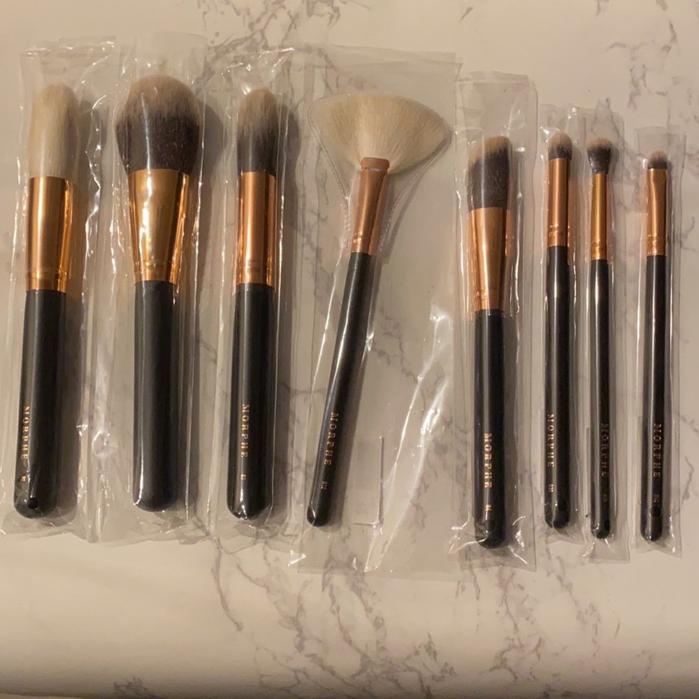 Morphe Rose Gold Brush Bundle